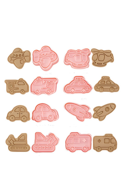 8 Pcs Cookie Cutters Set -  7 Variants
