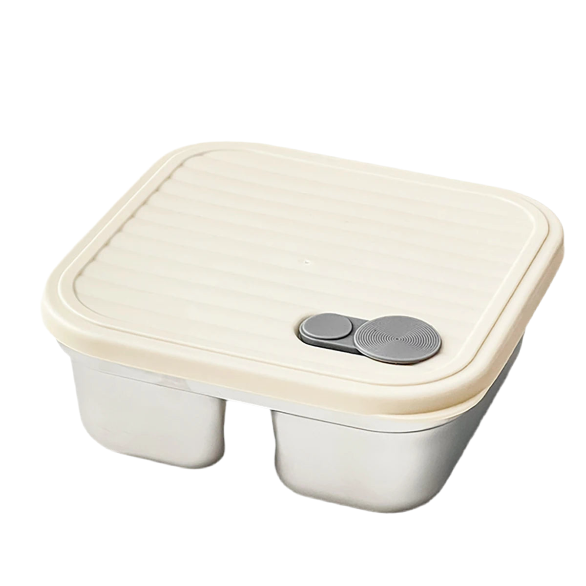 Stainless Steel Square Snack / Lunch Box
