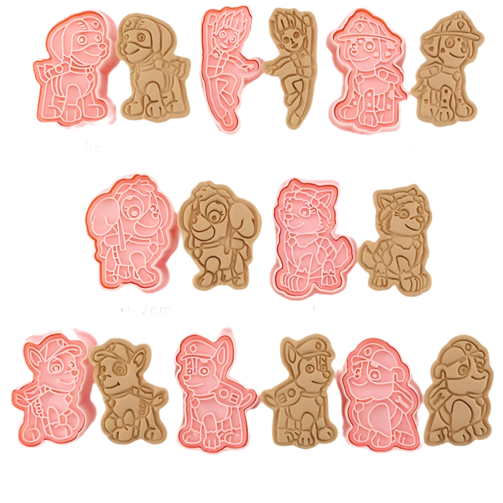 Paw Patrol Cookie Cutters