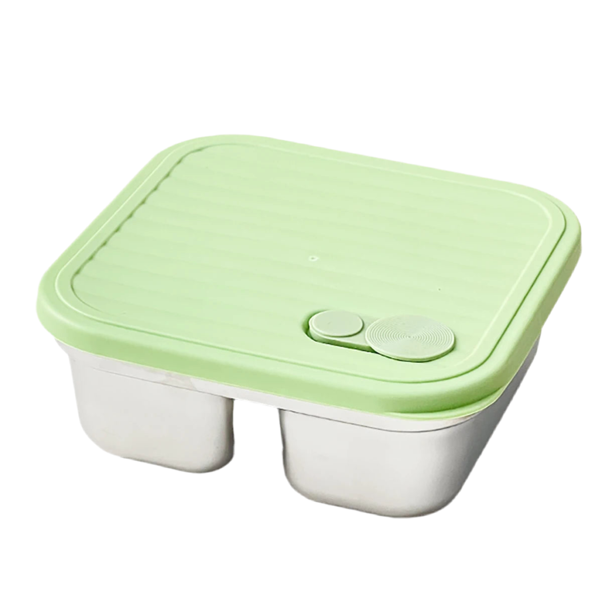 Stainless Steel Square Snack / Lunch Box