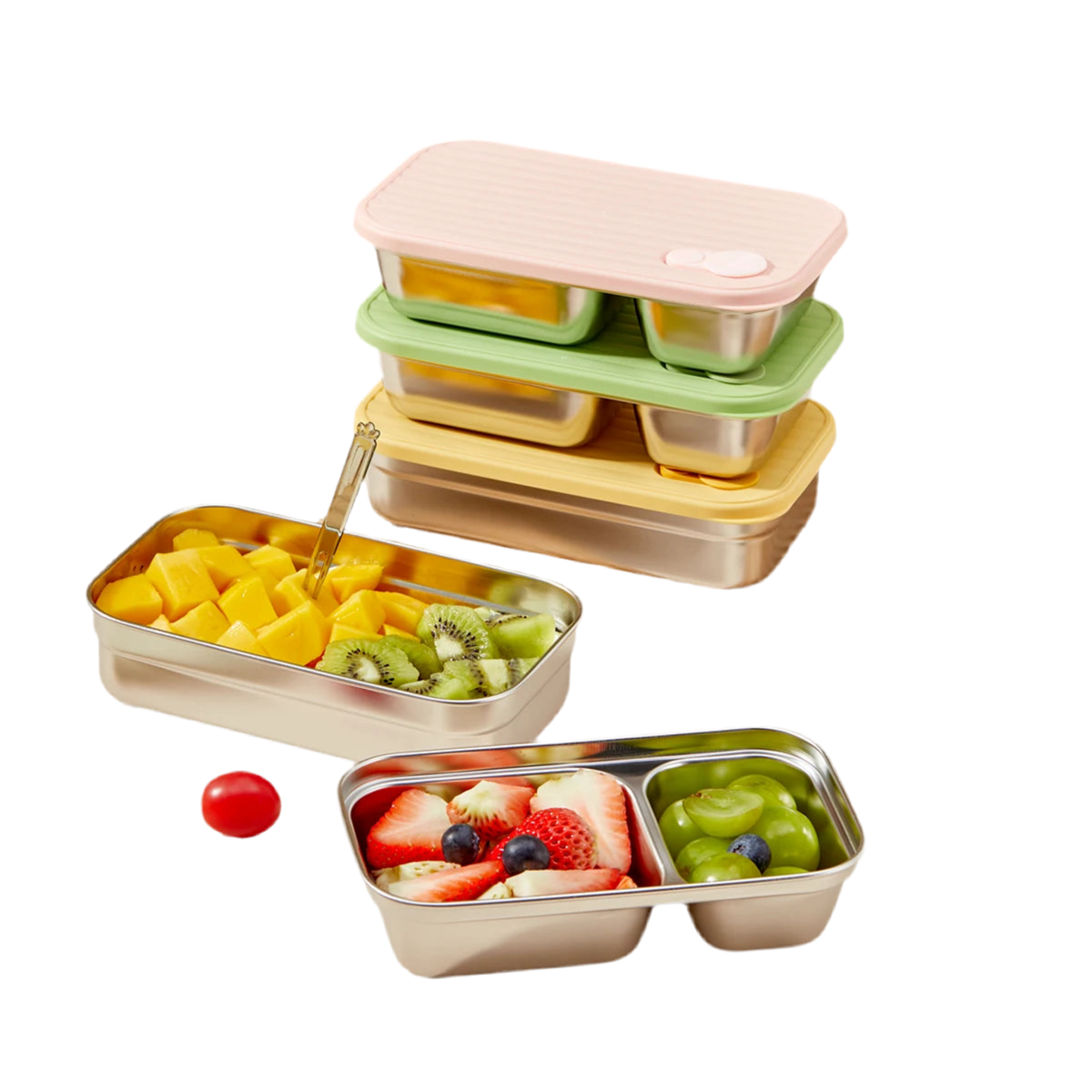 Stainless Steel Snack / Lunch Box
