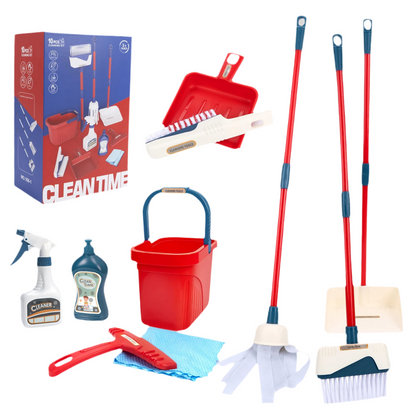 Kids Cleaning Supplies Kit - 12pcs