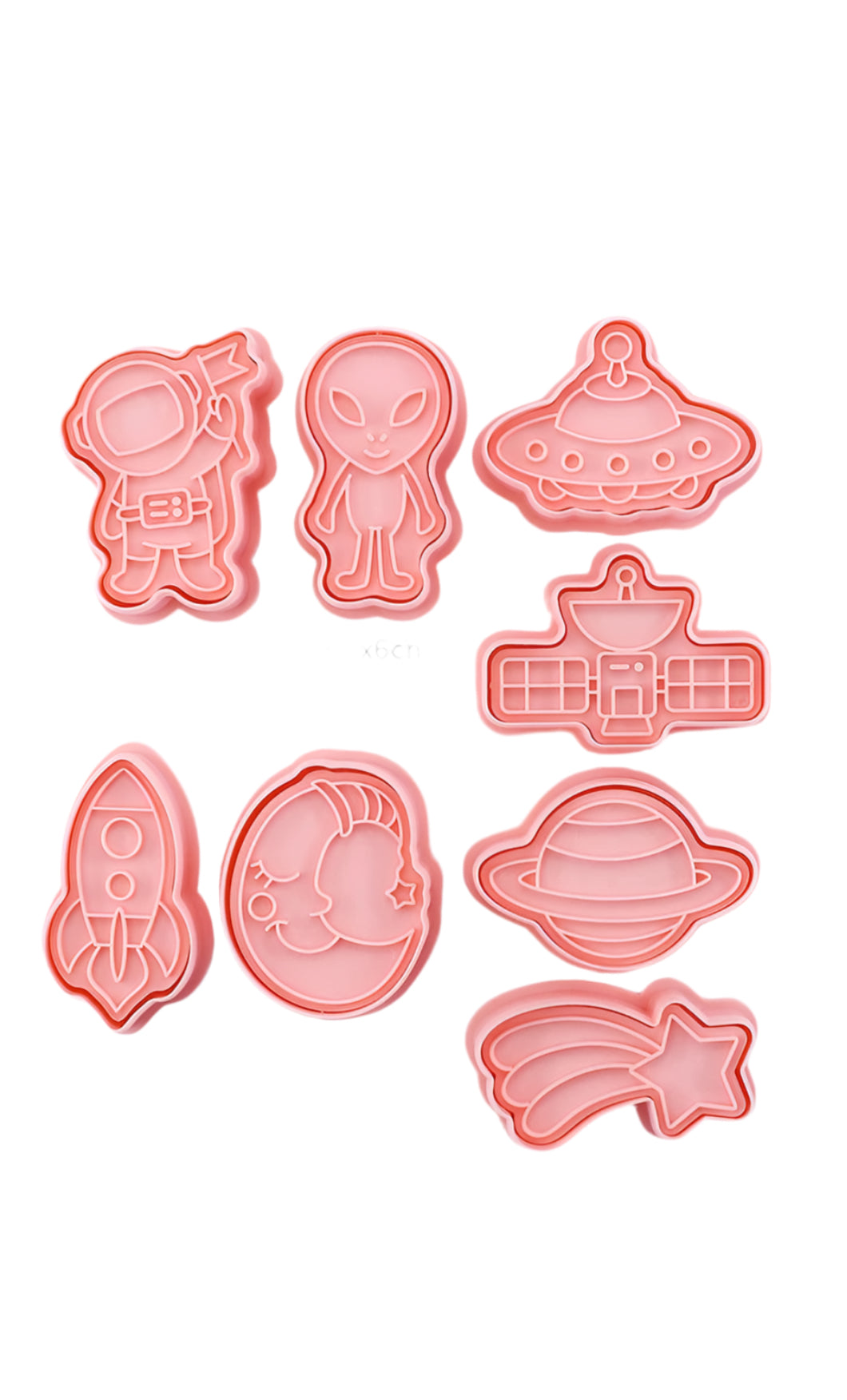 8 Pcs Cookie Cutters Set -  7 Variants