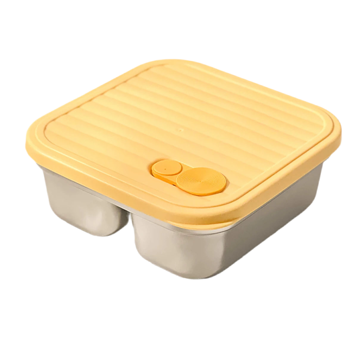 Stainless Steel Square Snack / Lunch Box