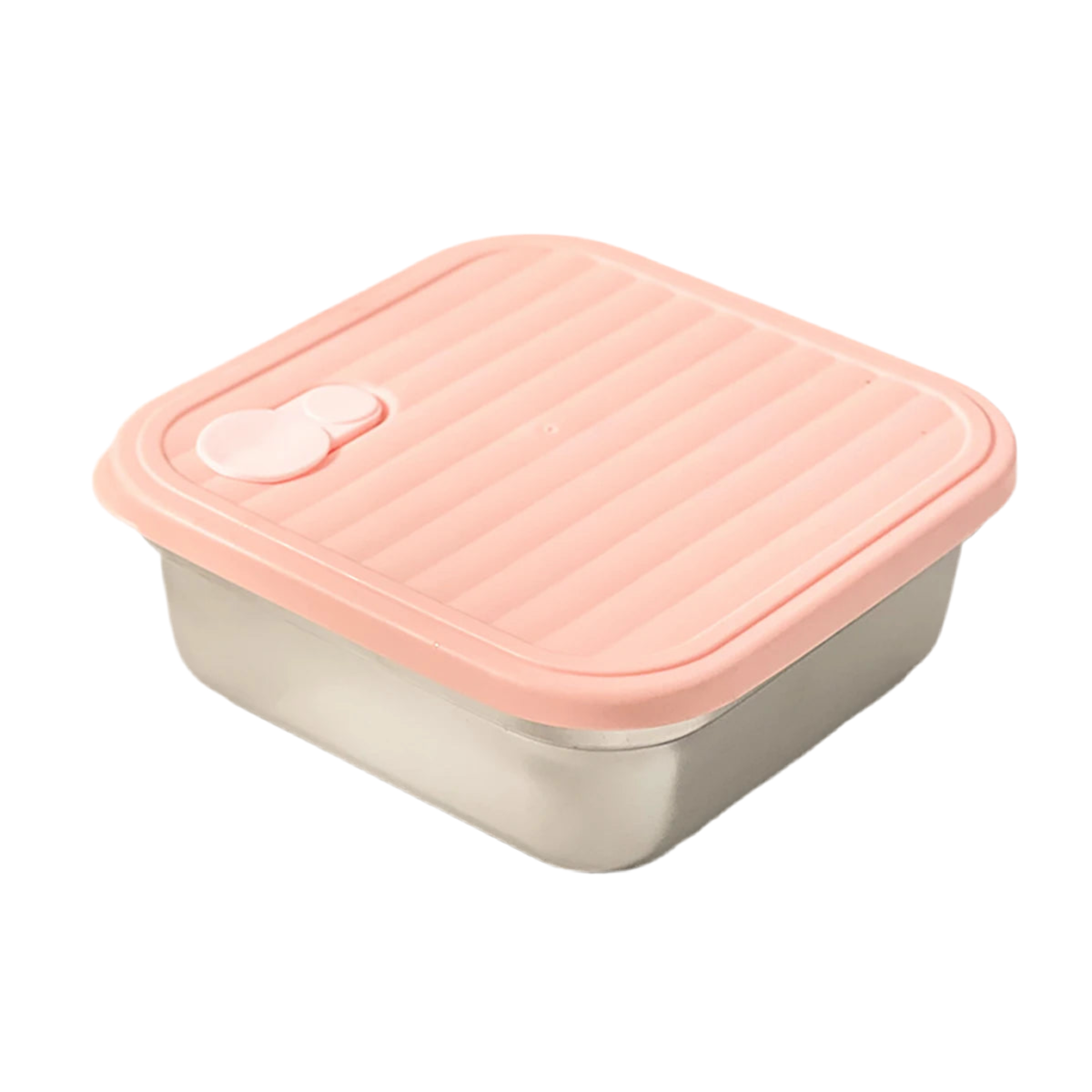 Stainless Steel Square Snack / Lunch Box