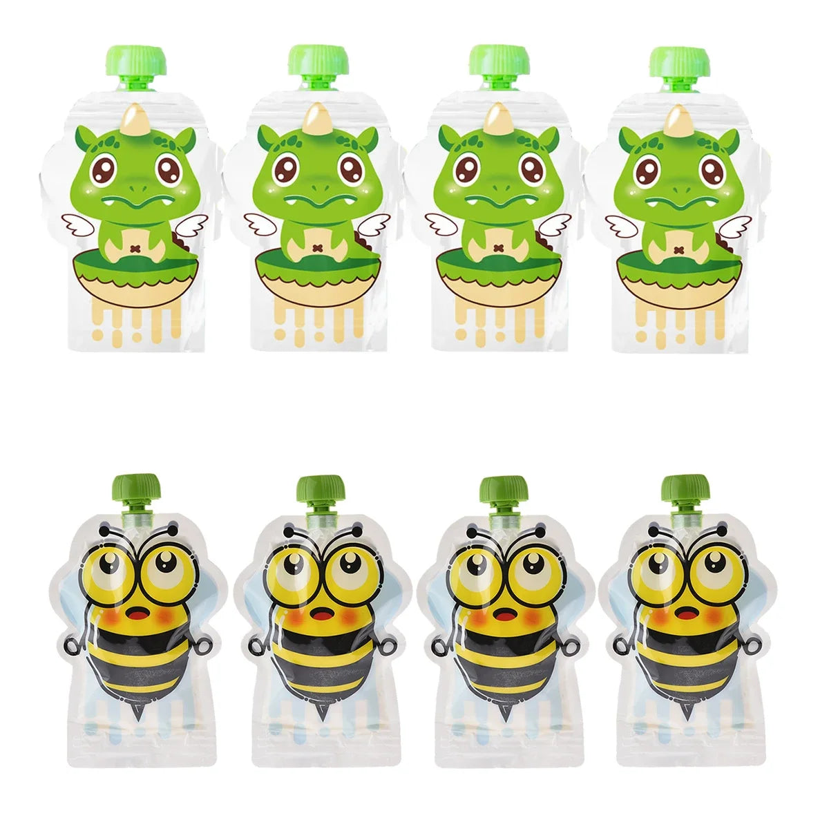 Reusable Sealed Food Pouches