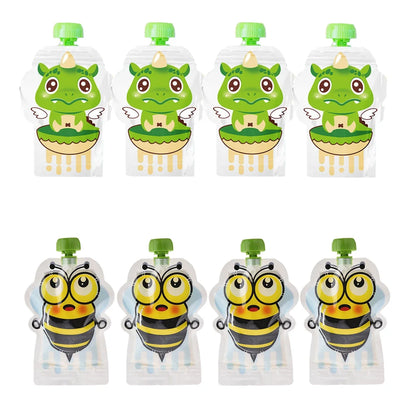 Reusable Sealed Food Pouches