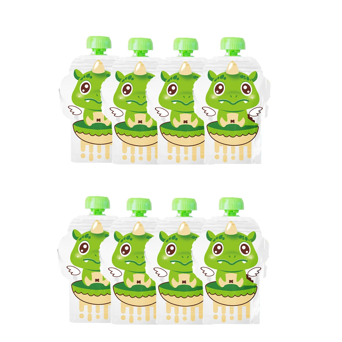 Reusable Sealed Food Pouches