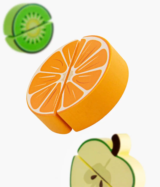Pretend Kitchen Wooden Toy Game - Educational Cutting Fruit & Veg