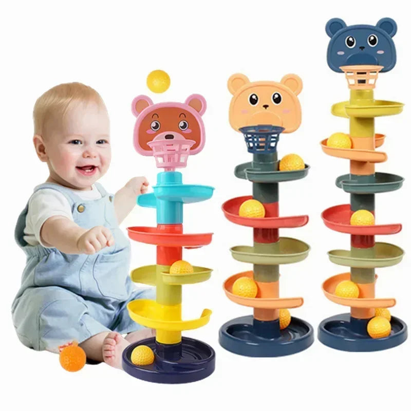 Baby Ball Drop Tower Game