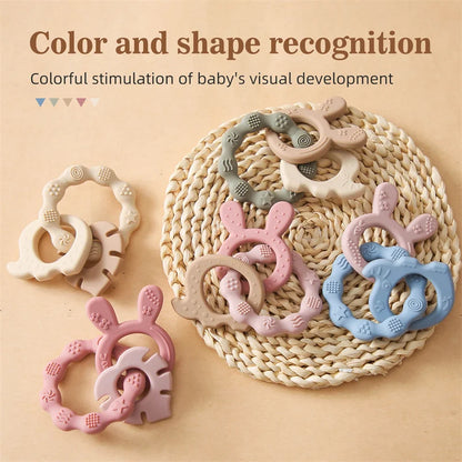 1Pcs Baby Silicone Teether Bracelet