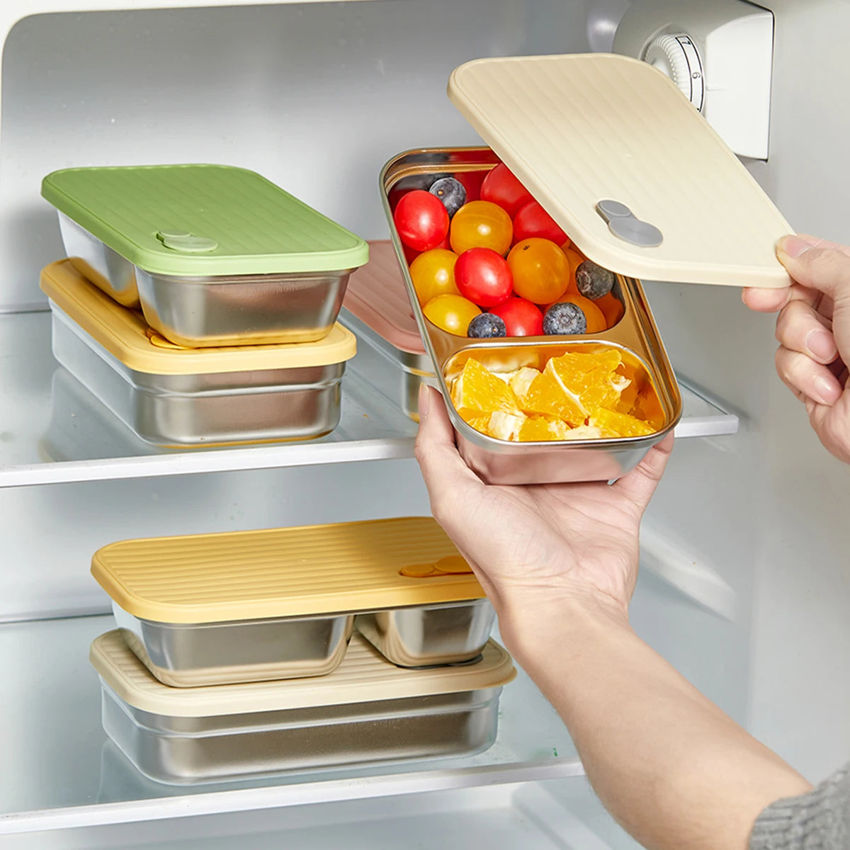 Stainless Steel Snack / Lunch Box